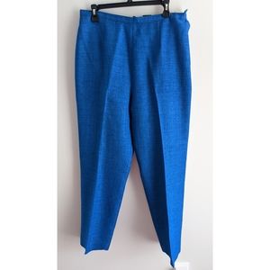 Sag Harbor Suit Dusky Blue Polyester Pants